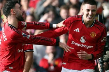 Notes des joueurs de Man Utd vs Palace : Bruno Fernandes à la rescousse mais 4/10 en sursis