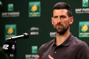 Novak Djokovic prend la décision de prendre sa retraite à Indian Wells et donne deux raisons
