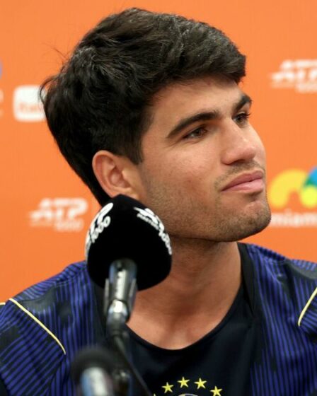 Tennis EN DIRECT : Carlos Alcaraz va connaître un réveil brutal alors que le patron de l’Open de Miami admet ses erreurs