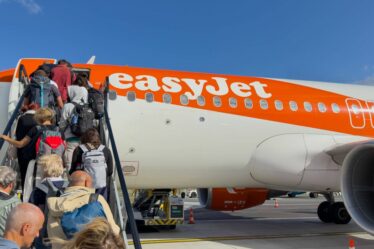 Les passagers d'EasyJet ont été informés "vous n'embarquerez pas et ne manquerez pas votre vol" dans une nouvelle alerte de "retard"