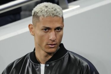 La star de Tottenham, Richarlison, « a pensé à s'écraser contre un mur », dans un aveu déchirant