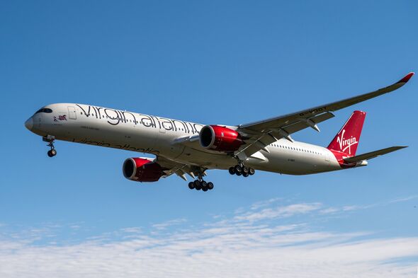 Un Airbus A350 de Virgin Atlantic Un Airbus A350 de Virgin Atlantic