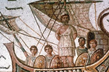 Le temple d'Ulysse découvert lors des fouilles archéologiques les plus importantes