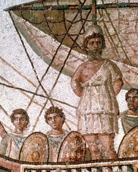 Le temple d'Ulysse découvert lors des fouilles archéologiques les plus importantes
