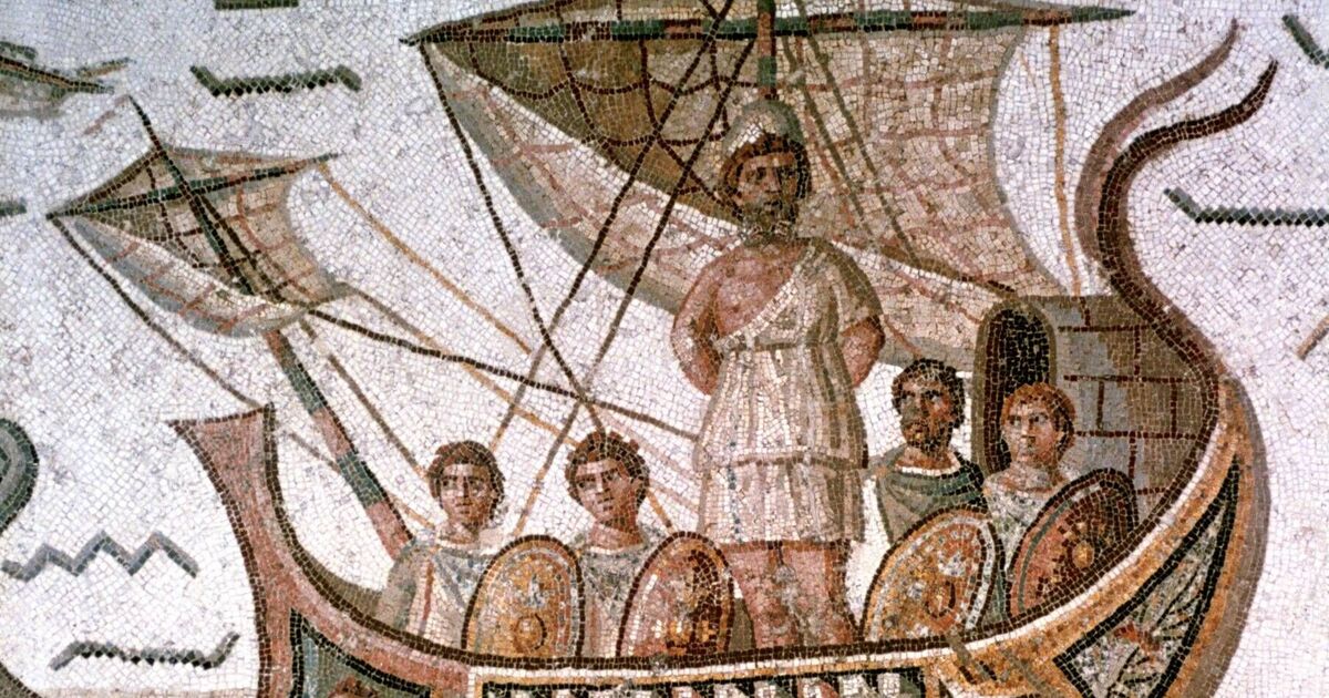 Le temple d'Ulysse découvert lors des fouilles archéologiques les plus importantes