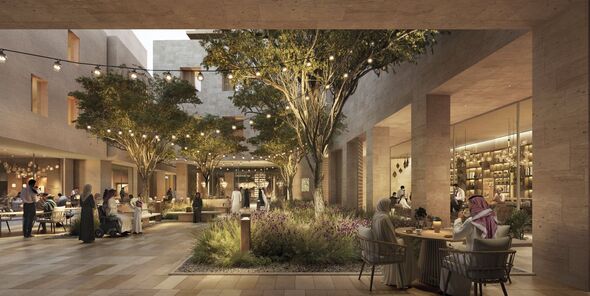 À l’intérieur de l’aéroport international Roi Salman