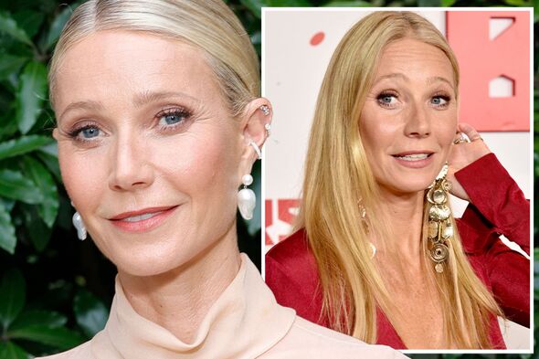 Gwyneth Paltrow, robe rouge plongeante