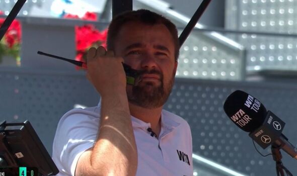 Arbitre de l'Open de Madrid