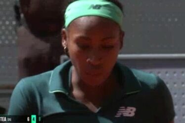 Coco Gauff vomit sur le terrain et fait vérifier ses signes vitaux dans des scènes inquiétantes de l'Open de Madrid
