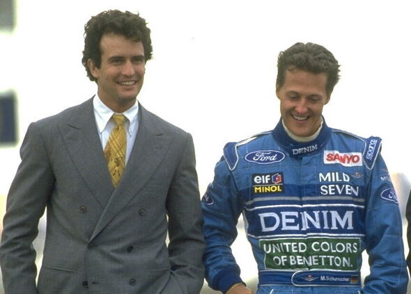 Michael Schumacher et Alessandro Benetton Michael Schumacher et Alessandro Benetton
