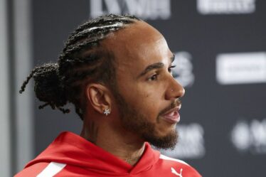 "Je suis prêt à accepter le poste de Lewis Hamilton – si j'arrête de manger autant de Percy Pigs"