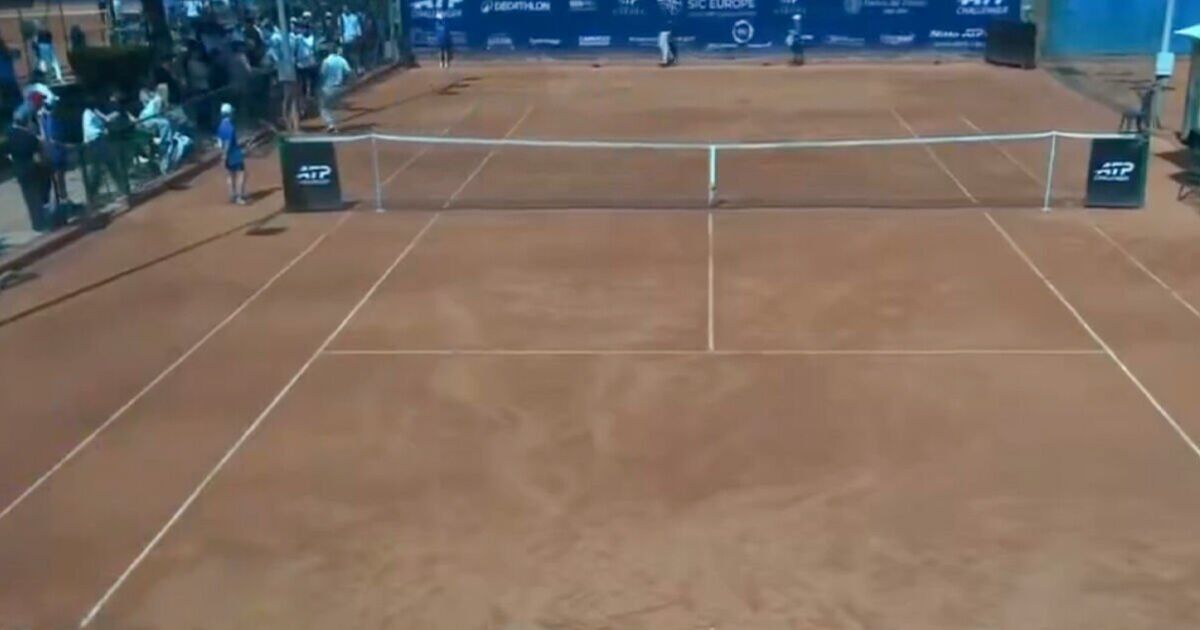 La star du tennis se retrouve face à un fan lors d'un incident furieux alors que l'arbitre est obligé d'intervenir