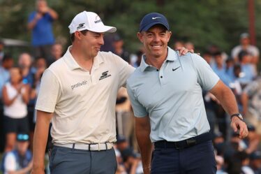 Le texte classé X de Rory McIlroy à Matt Fitzpatrick comme moment « dégoûtant » souligné