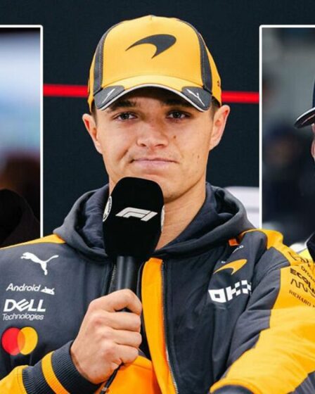 L'interview de Lando Norris tourne au vinaigre alors que les questions de Max Verstappen et George Russell sont bloquées