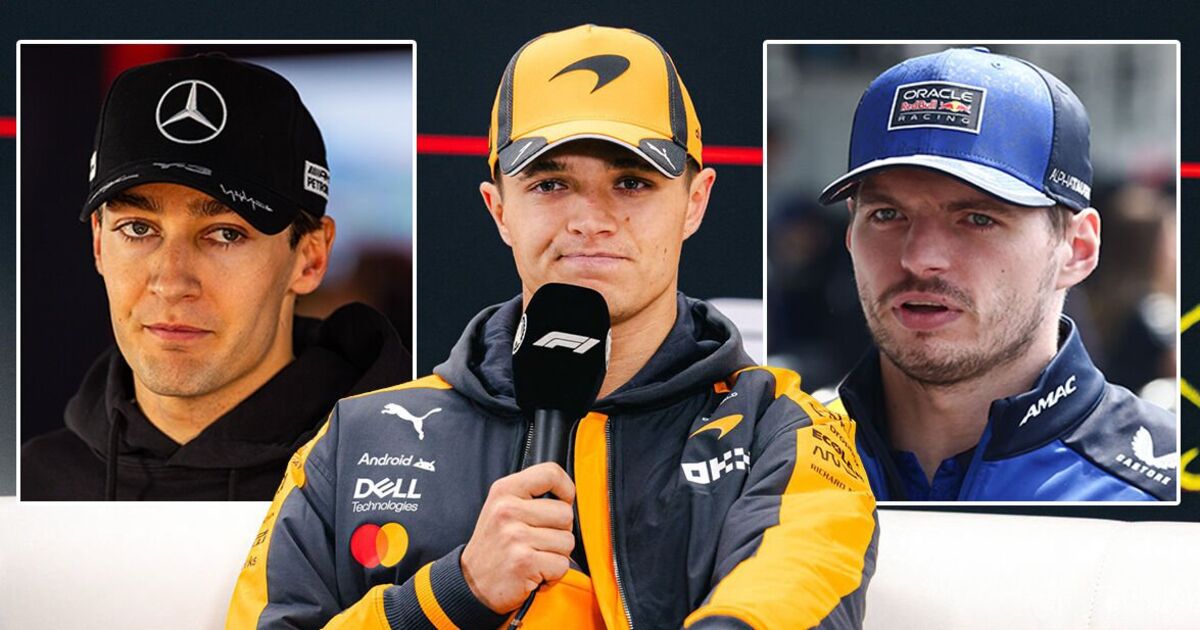 L'interview de Lando Norris tourne au vinaigre alors que les questions de Max Verstappen et George Russell sont bloquées