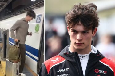 Oliver Bearman fait le point sur ses blessures après que les fans de F1 l'ont repéré en train de boiter dans le train
