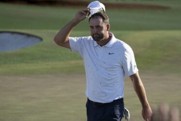 Scottie Scheffler perd près de la moitié du prix Masters de 1,7 million de livres sterling après sa deuxième place