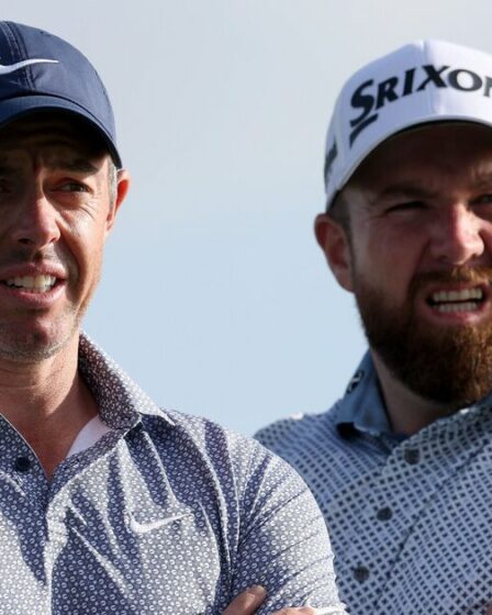 Shane Lowry a remplacé Rory McIlroy devant lui après la décision de 7,1 millions de livres sterling du vainqueur du Masters