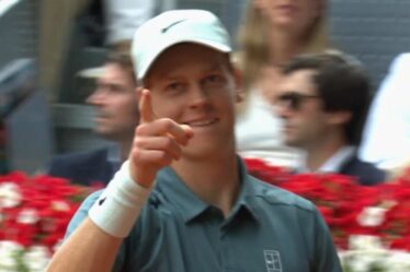 Jannik Sinner bat Alexander Zverev en 58 minutes pour entrer dans l'histoire à l'Open de Madrid
