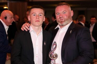 Kai Rooney abandonne la règle d'or pour son père Wayne et Man Utd