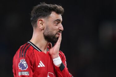 La star de Man Utd, Bruno Fernandes, a été « en larmes » après l'effondrement de son rêve