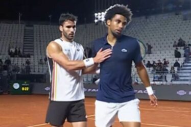 La star de l'Open d'Italie se retire soudainement après 22 minutes suite à la diffusion d'un message inquiétant