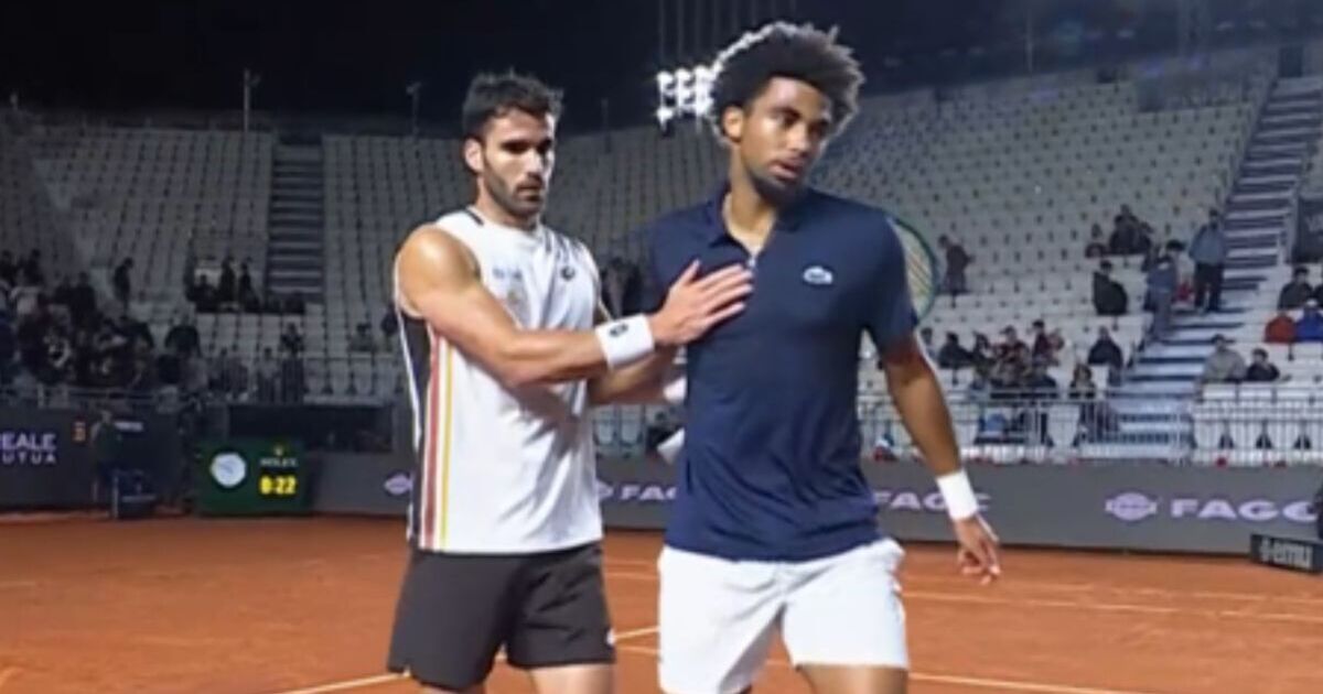 La star de l'Open d'Italie se retire soudainement après 22 minutes suite à la diffusion d'un message inquiétant