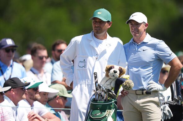 Rory McIlroy avec Harry Diamond