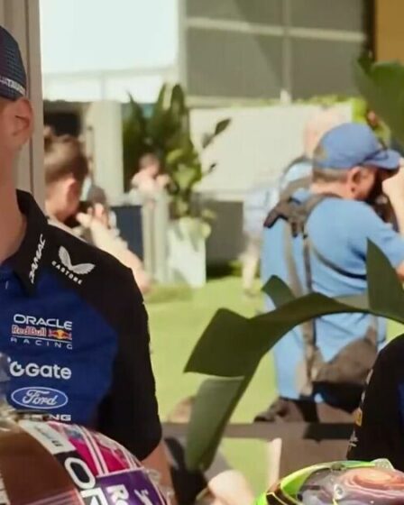 Le coup de trois mots de Max Verstappen au visage d'une grande célébrité alors que de nouvelles images du GP de Miami émergent
