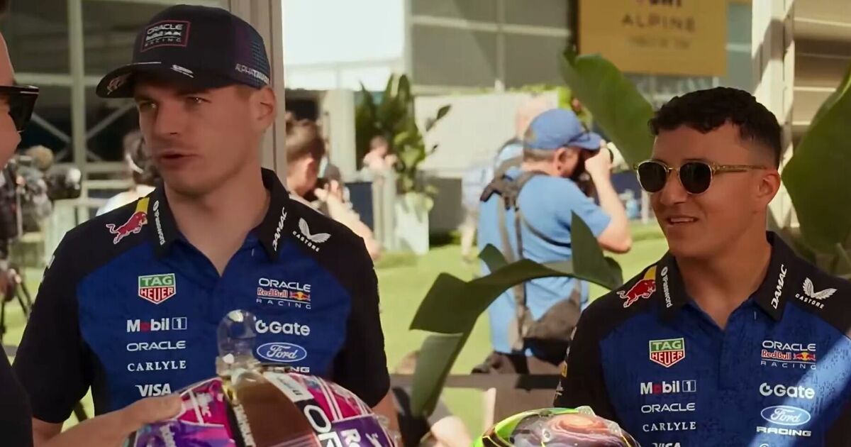 Le coup de trois mots de Max Verstappen au visage d'une grande célébrité alors que de nouvelles images du GP de Miami émergent