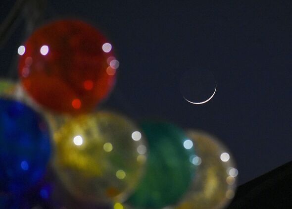 Croissant de lune de Dhul Hijjah