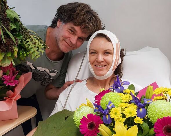 Dr Pia Winberg en convalescence à l'hôpital Dr Pia Winberg en convalescence à l'hôpital