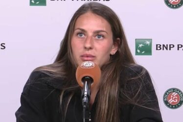 La star de Roland-Garros dit à ses rivaux "Je ne sais pas comment tu peux dormir la nuit" dans un message pointu