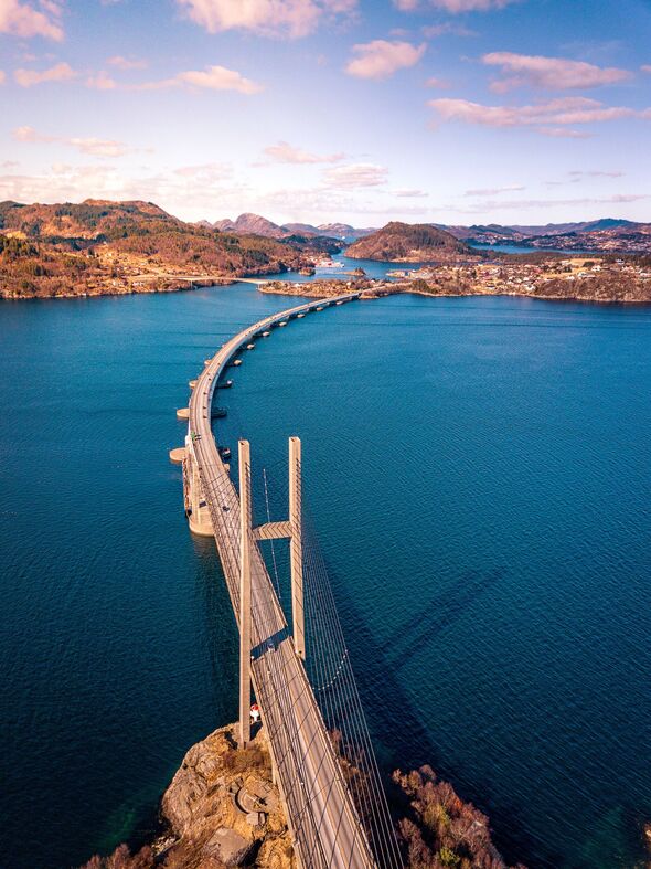 Pont Nordhordland, Knarvik, Norvège