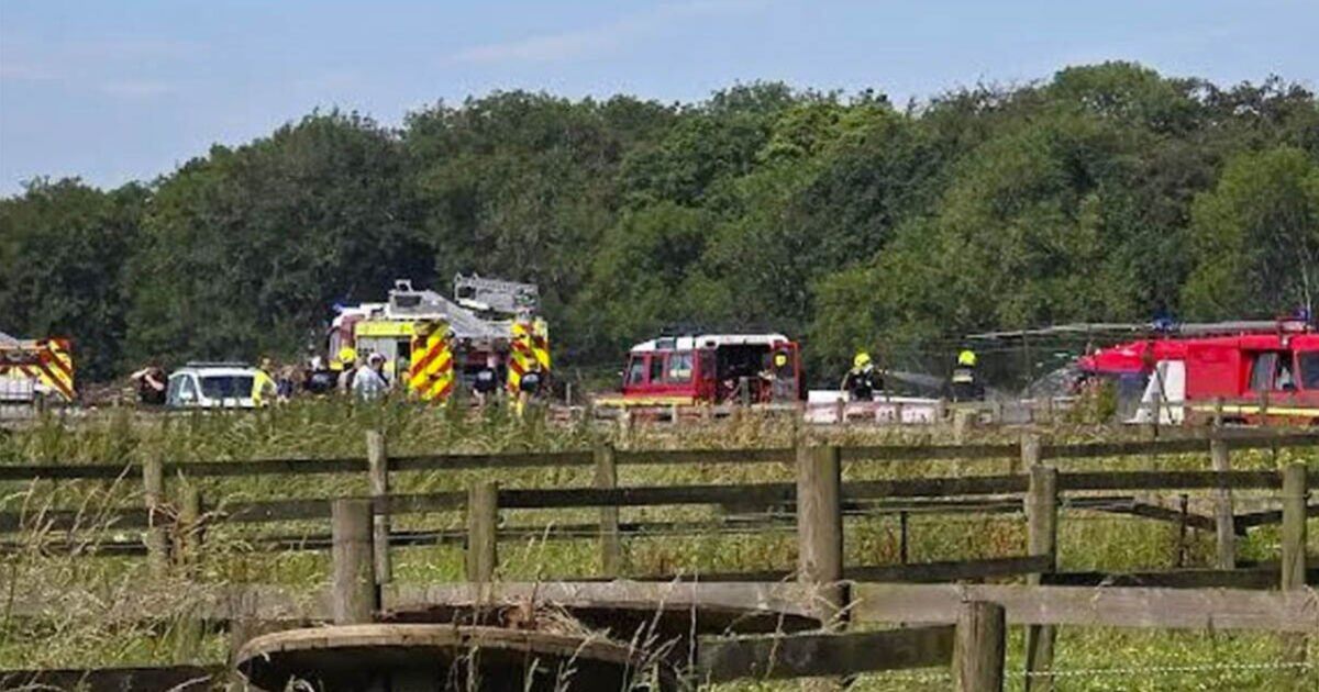 Dunkeswell Airfield LIVE : une ambulance aérienne et 999 équipages envahissent la région du Devon à la suite d'un « accident d'avion »