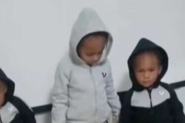 Horreur alors que les enfants se blottissaient les uns contre les autres et brûlaient vifs après que leur mère ait incendié la maison