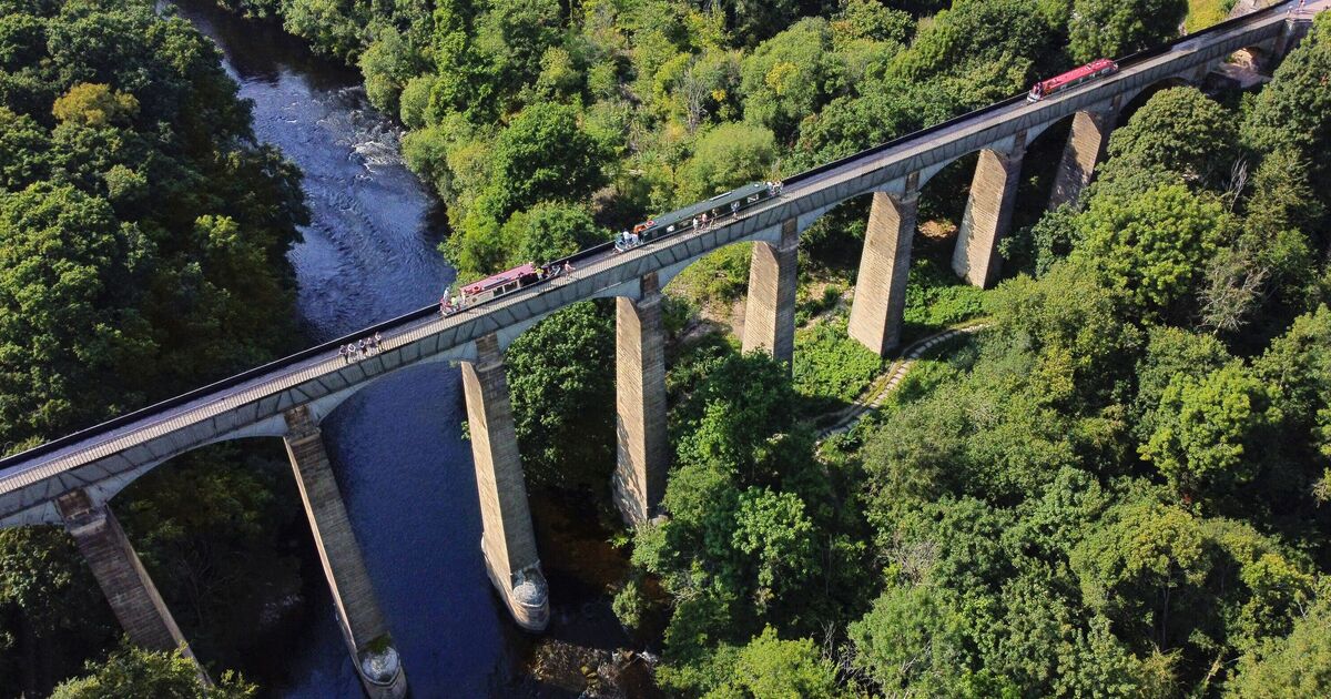 Le canal le plus haut du monde s'étend sur deux pays – et se trouve au Royaume-Uni