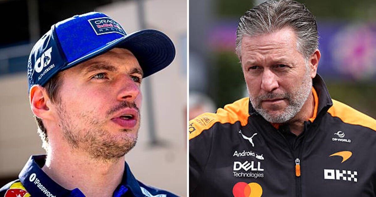 Max Verstappen à la mise à jour de McLaren alors que Zak Brown parle des rumeurs de F1