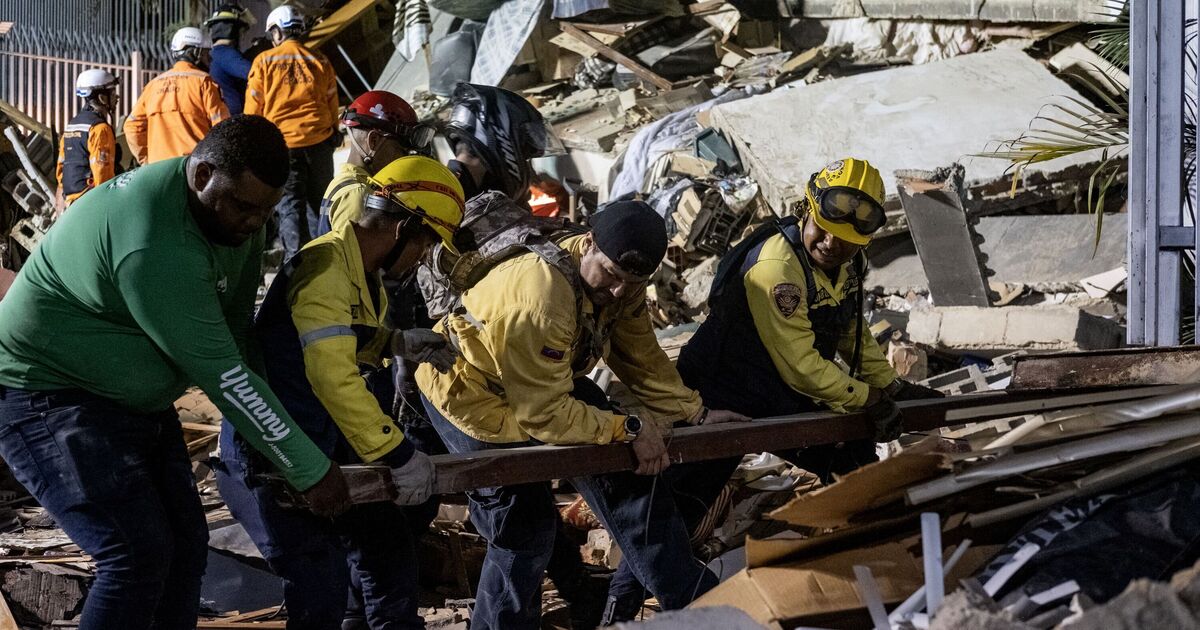 Séisme au Venezuela EN DIRECT : des dizaines de morts alors qu'un énorme séisme de magnitude 7,5 détruit Caracas