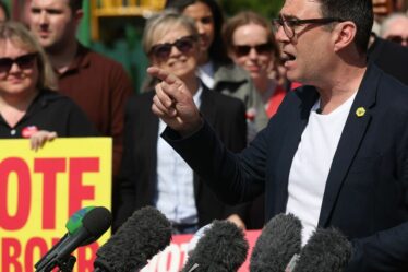 Un avertissement d'horreur sur la livre britannique émis contre Andy Burnham remplaçant Keir Starmer