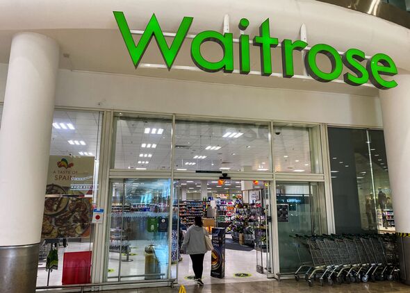 Le magasin de détail de Waitrose à Londres.