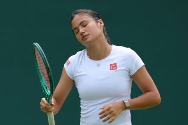 Wimbledon LIVE : Emma Raducanu quitte la séance d’entraînement alors que la BBC a résolu un énorme problème
