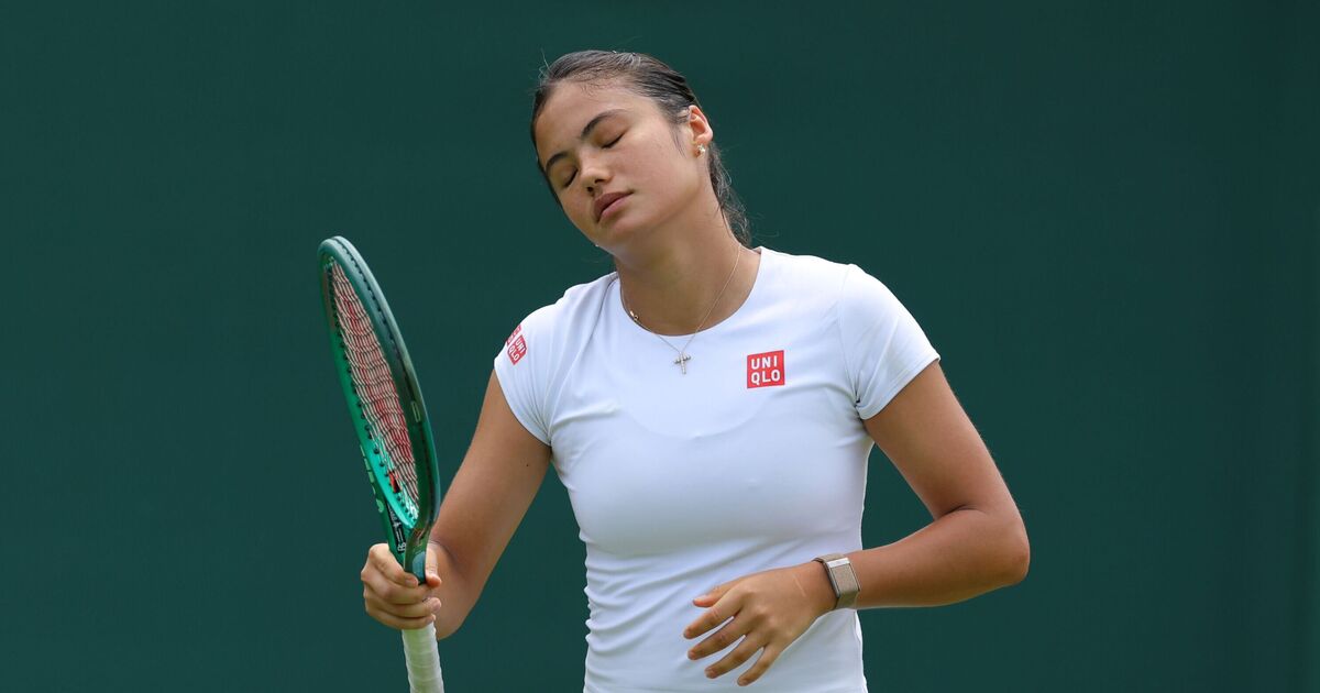 Wimbledon LIVE : Emma Raducanu quitte la séance d’entraînement alors que la BBC a résolu un énorme problème