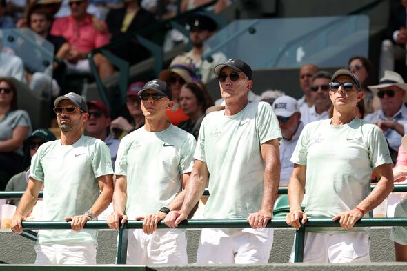 Darren Cahill, Simone Vagnozzi et Umberto Ferrara