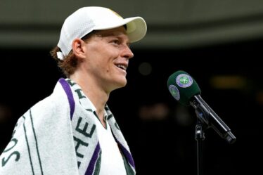Jannik Sinner révèle l'interdiction de Wimbledon pour le reste du tournoi immédiatement après le match