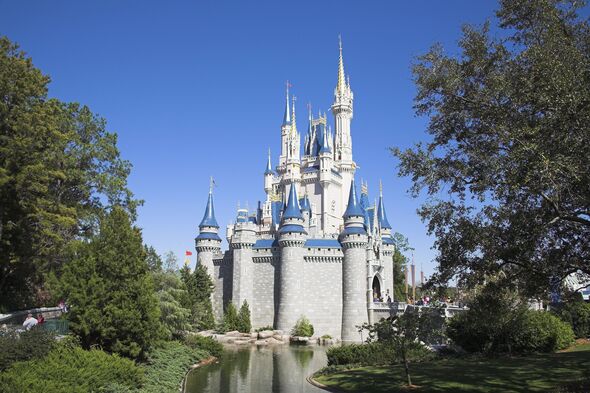 Château de Cendrillon, Magic Kingdom, Disney World, Orlando, Floride, États-Unis Château de Cendrillon, Magic Kingdom, Disney World, Orlando, Floride, États-Unis