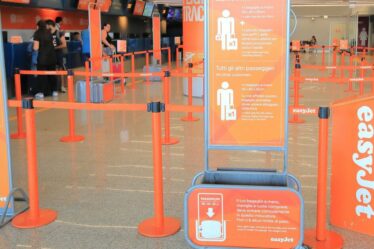 easyJet introduit le changement de dépôt de bagages dans 4 aéroports britanniques à partir de vendredi