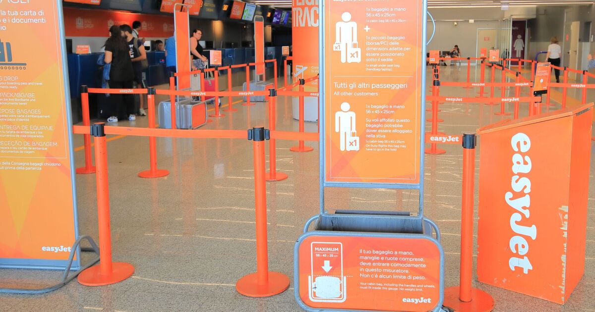 easyJet introduit le changement de dépôt de bagages dans 4 aéroports britanniques à partir de vendredi