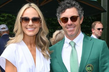 À l'intérieur de la séparation de Rory McIlroy avec sa femme Erica Stoll alors que la star porte une veste verte à Wimbledon
