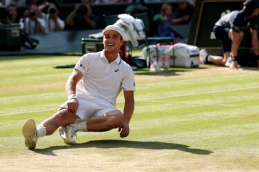 Arthur Fery LIVE : Brit s'effondre au sol alors que maman réagit dans les tribunes